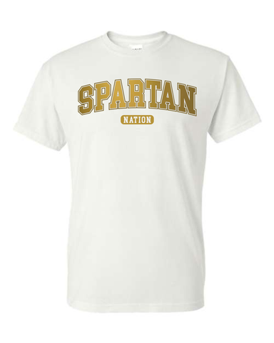 Bixby Gold Spartan Nation T-Shirt