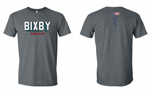 Bixby Swim Club Tracks T-Shirts