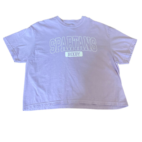 Spartan Cropped CC T-Shirt LAV