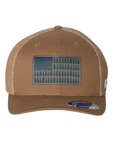 Columbia Tree Flag Hat in Delta