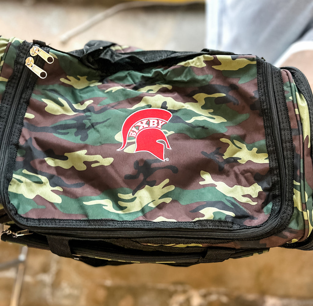 Camo Spartan Overnight Bag Fieldhouse Gear