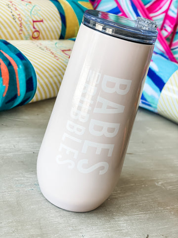 Babes and Bubbles Champagne Tumbler