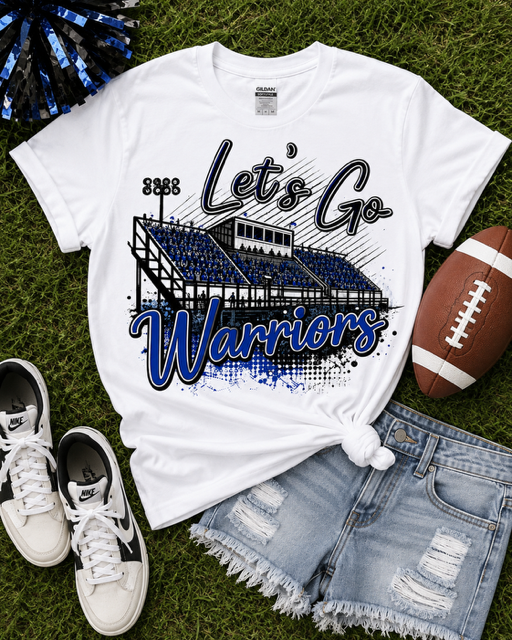 Let's Go Warriors Stadium Tee