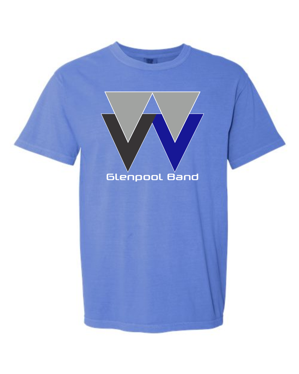 Glenpool Band T-Shirts BLUE
