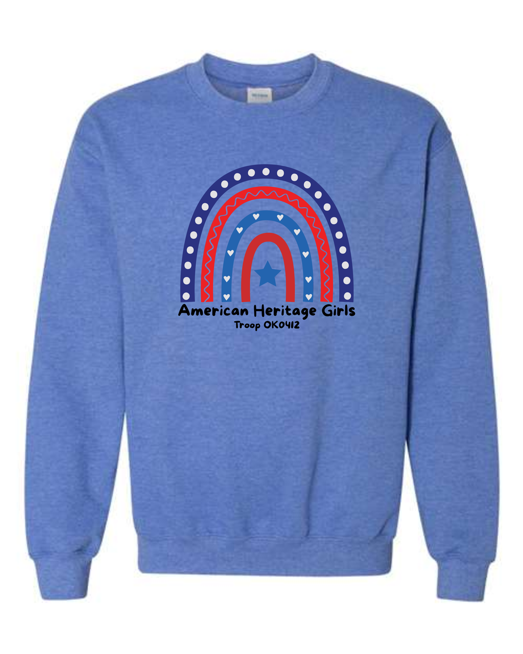AHG Heather Blue Shirts