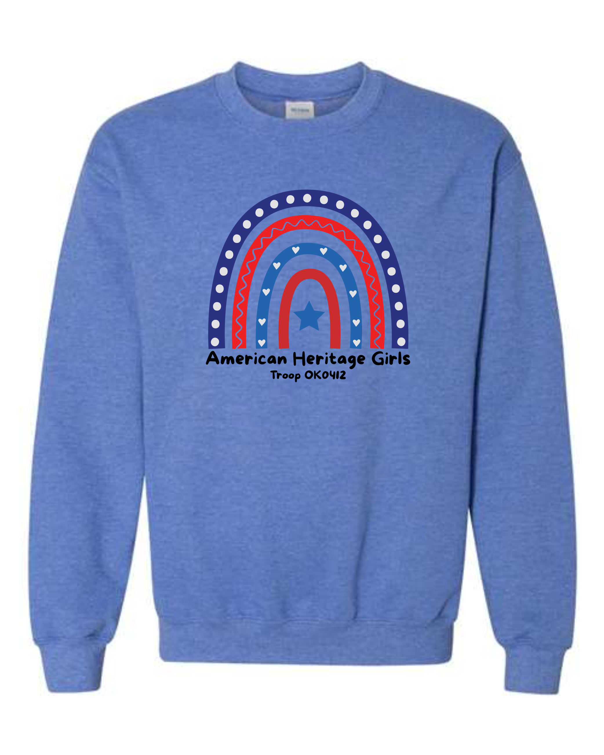 AHG Heather Blue Shirts