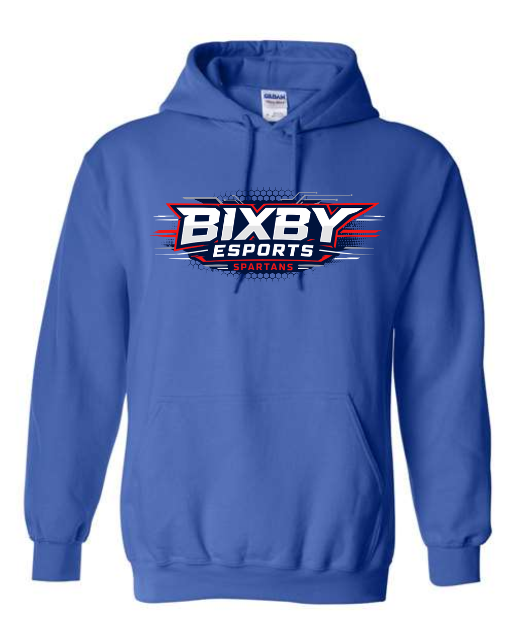 Bixby Esports Blue Hoodies