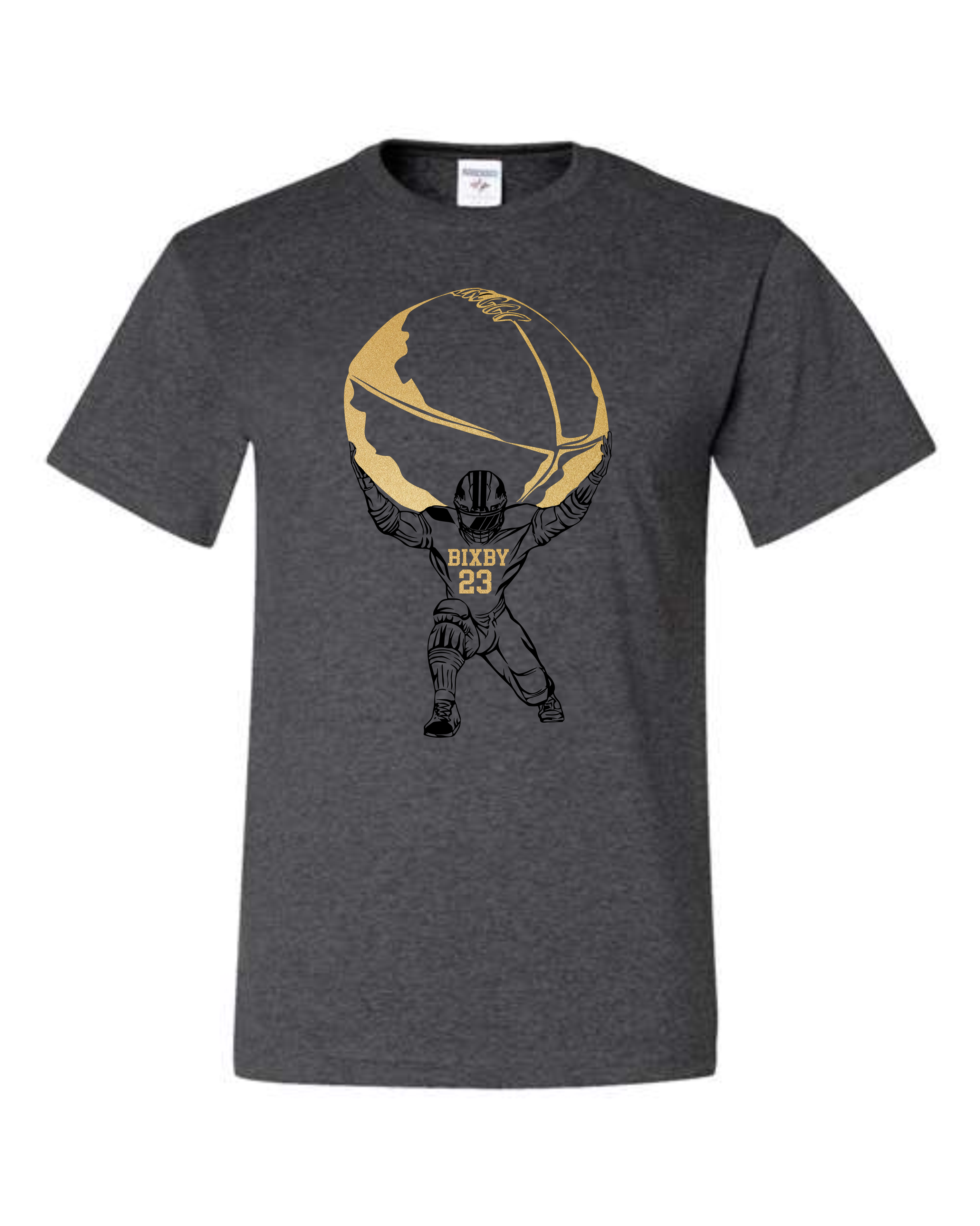Spartan Gold Ball  Tee