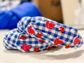 Bixby Spartan Knotted Headband GINGHAM