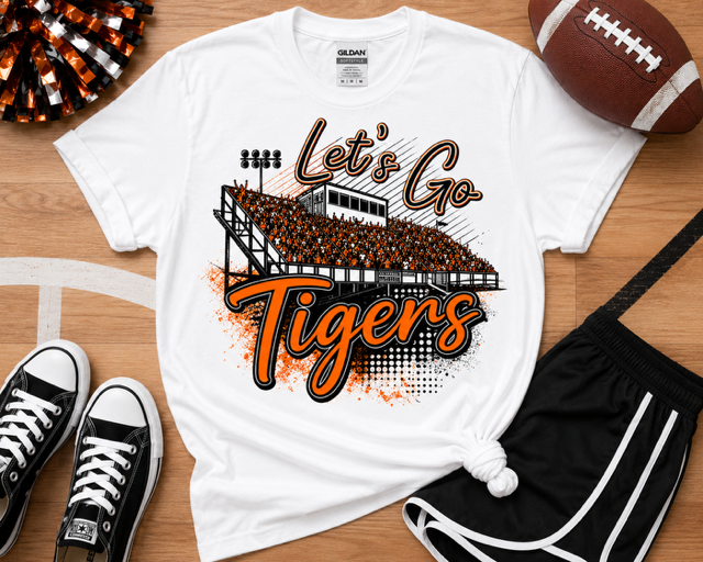 Let's Go Tigers Stadium Tee