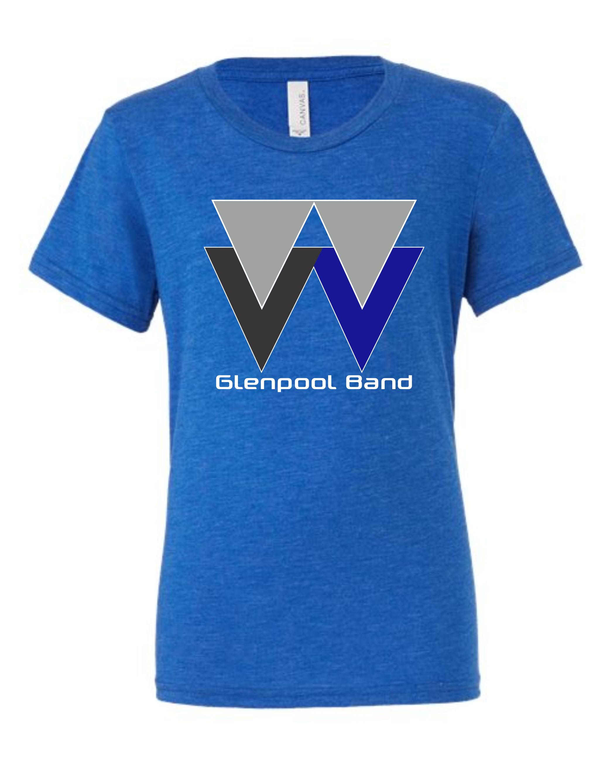 Glenpool Band T-Shirts BLUE