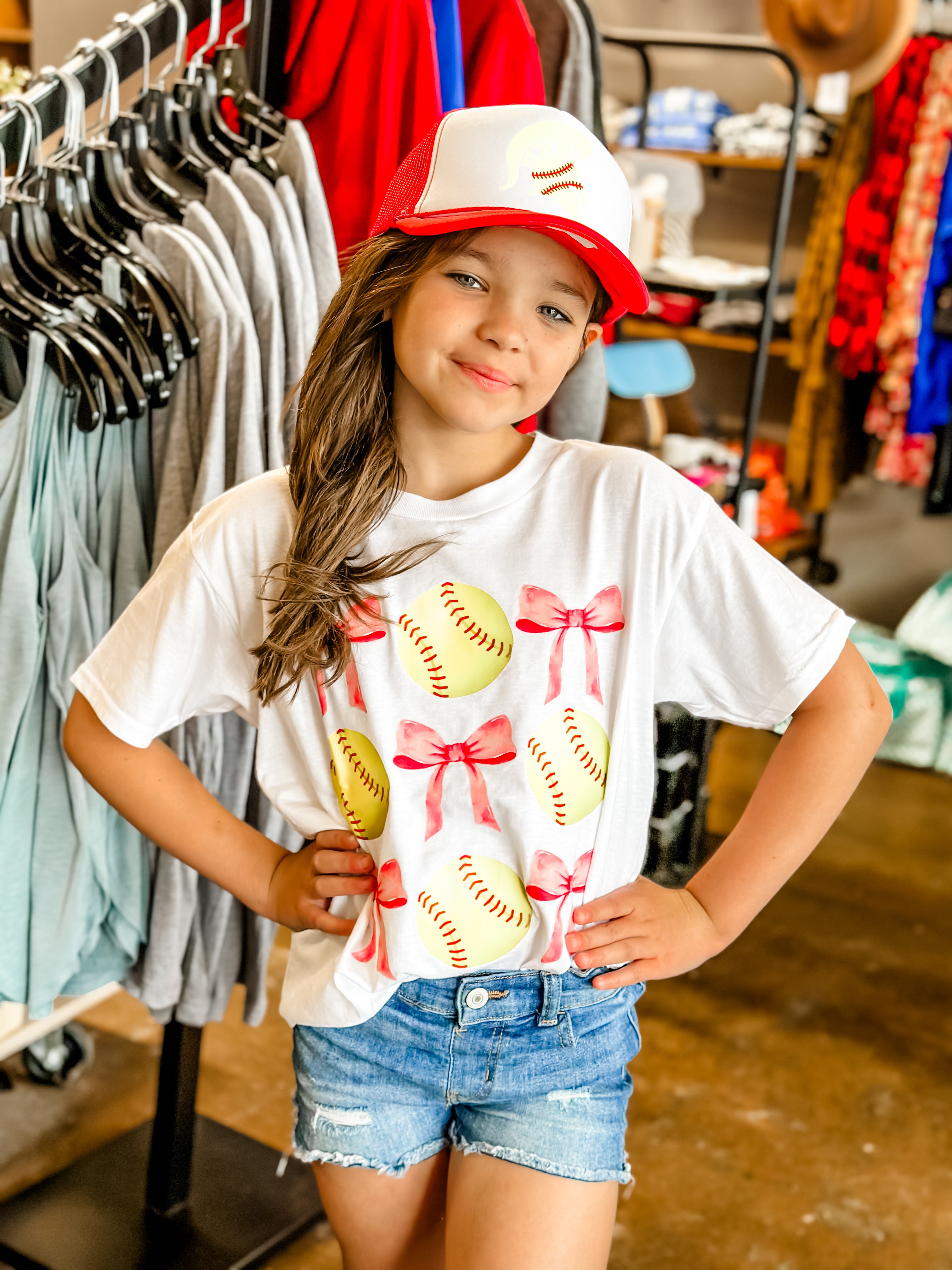 Softball Bows T-Shirt