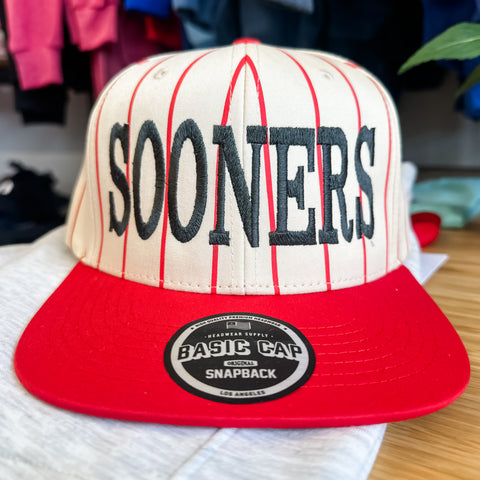 SOONERS Pinstripe Cap