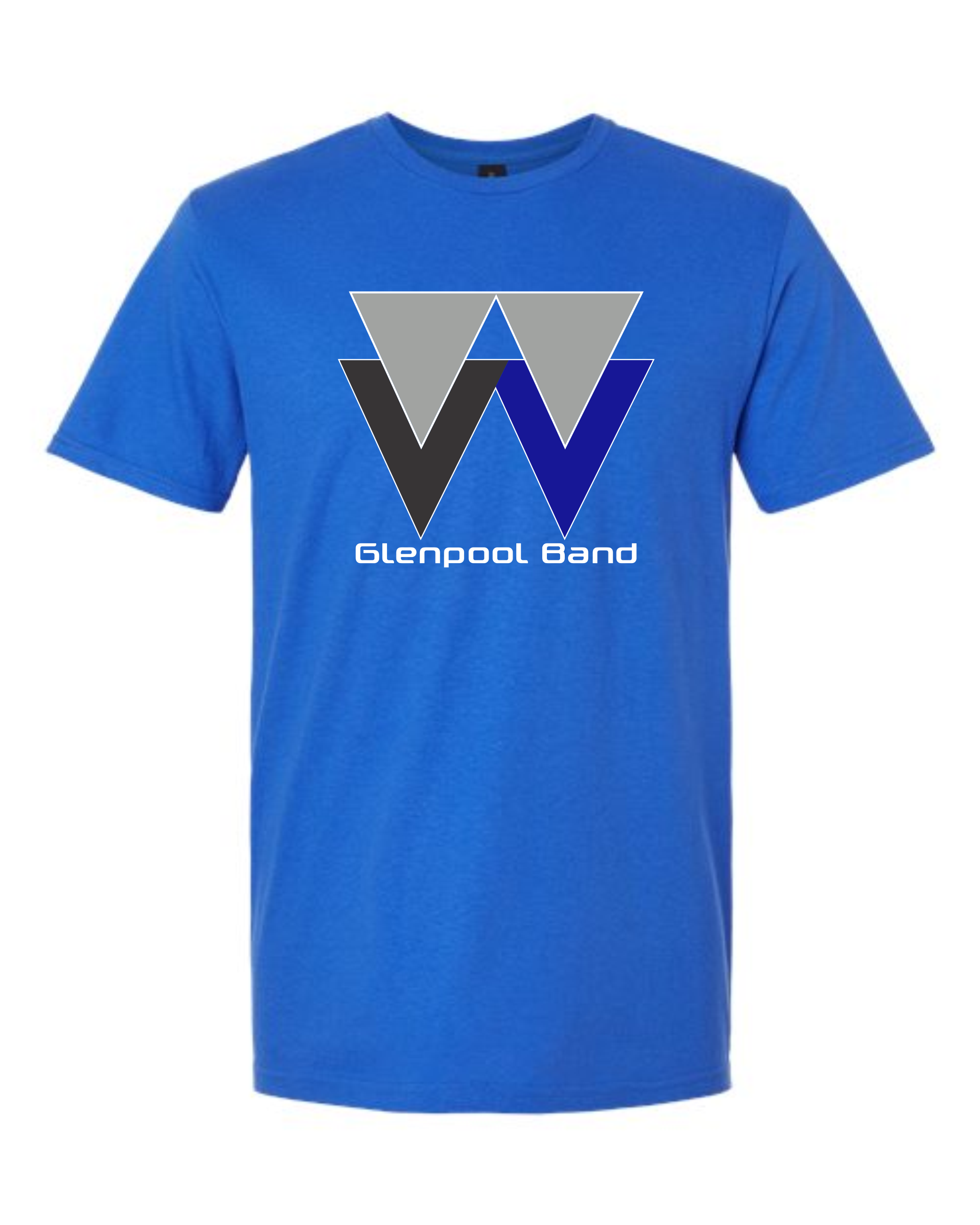 Glenpool Band T-Shirts BLUE