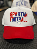 Spartan Football Mid Profile Cap WHITE/RED