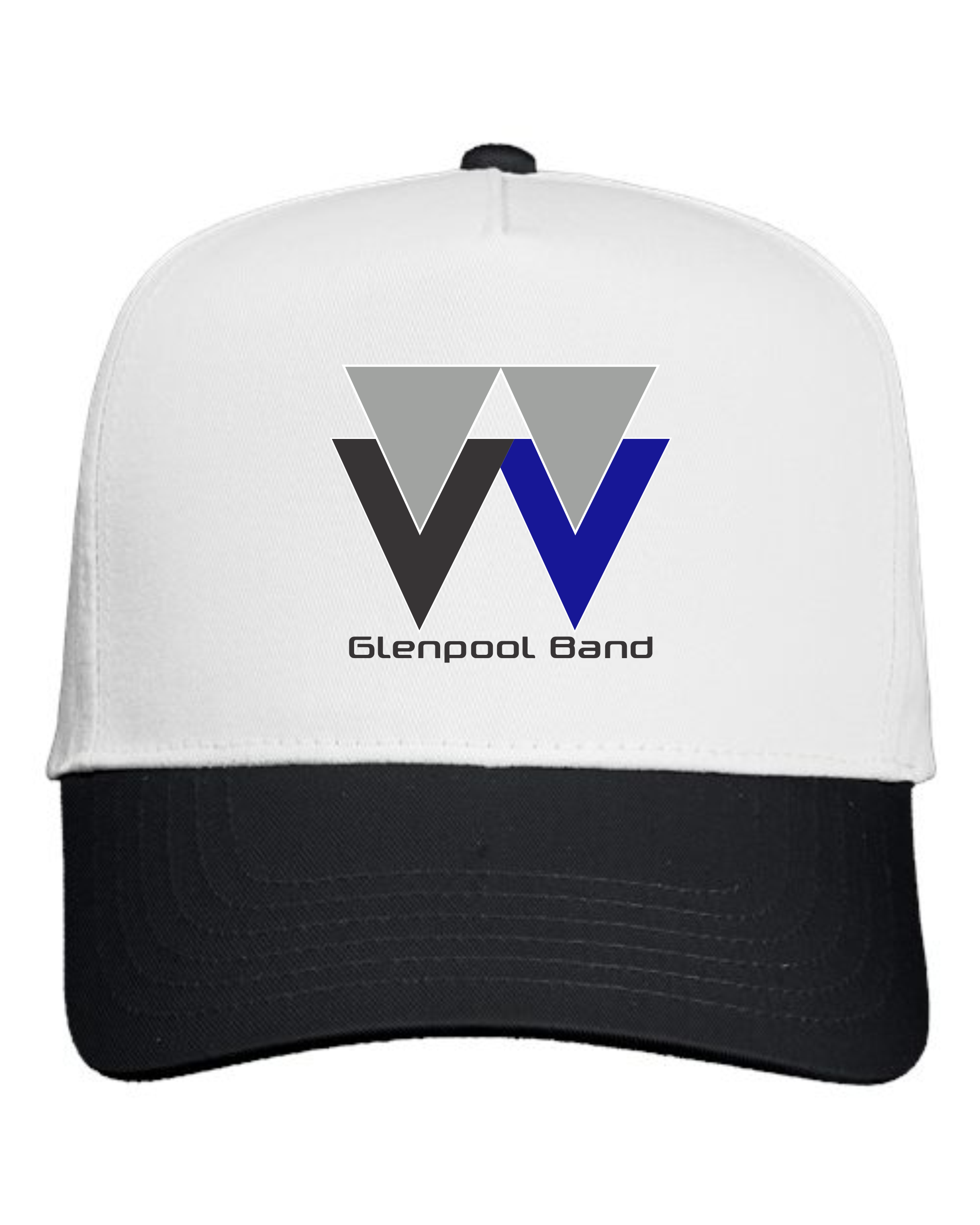 Glenpool Band Five-Panel Twill Caps