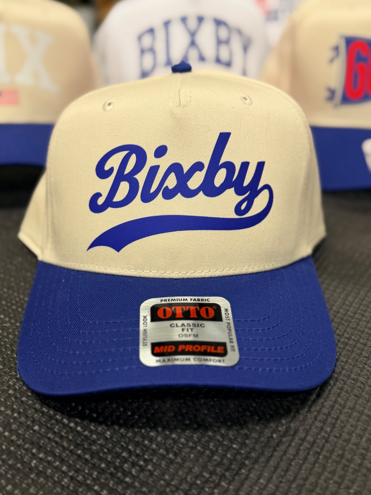 Bixby Tail Mid Profile Cap NATURAL/ROYAL