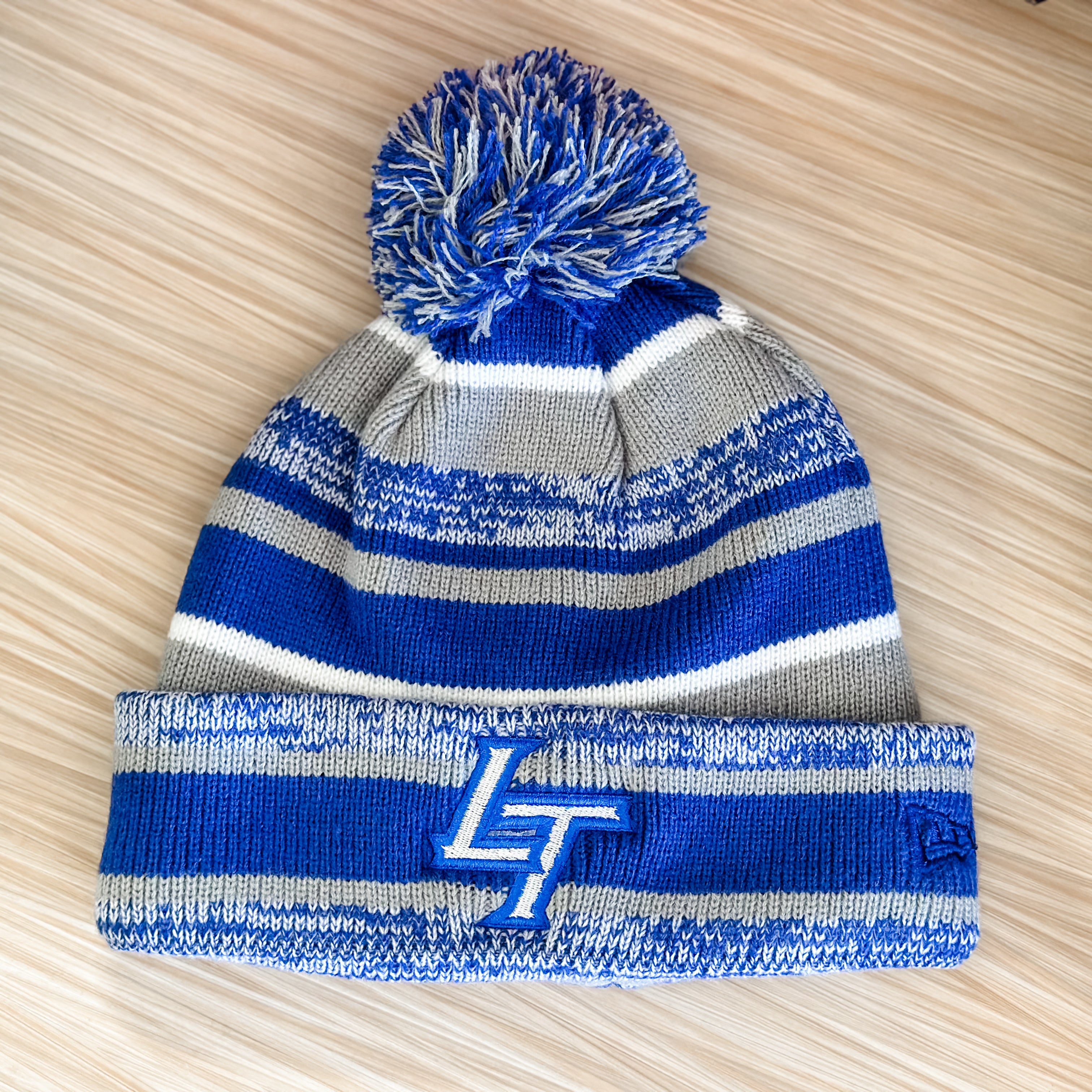 Liberty New Era Sideline Pom Beanie