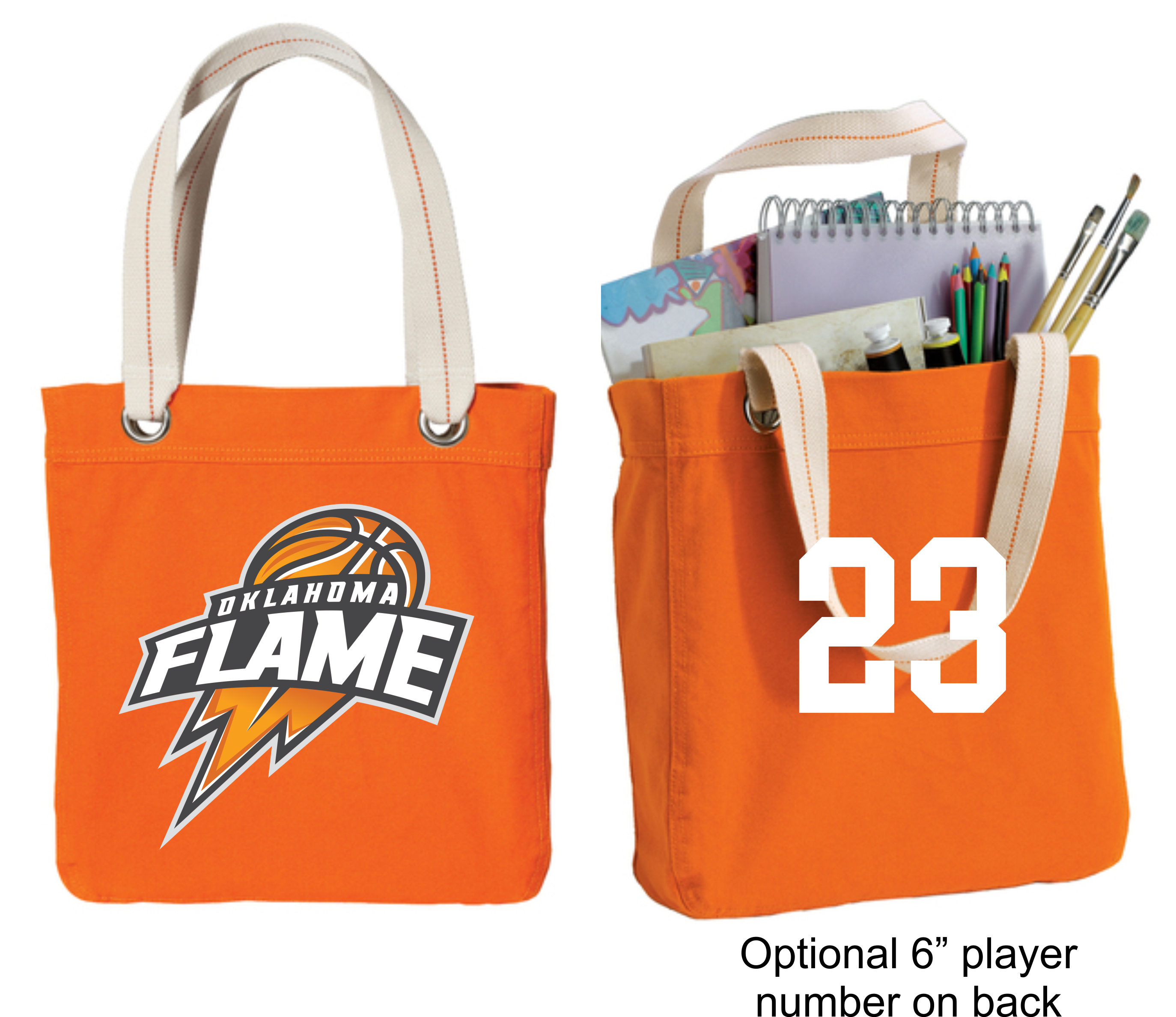 Oklahoma Flame Tote
