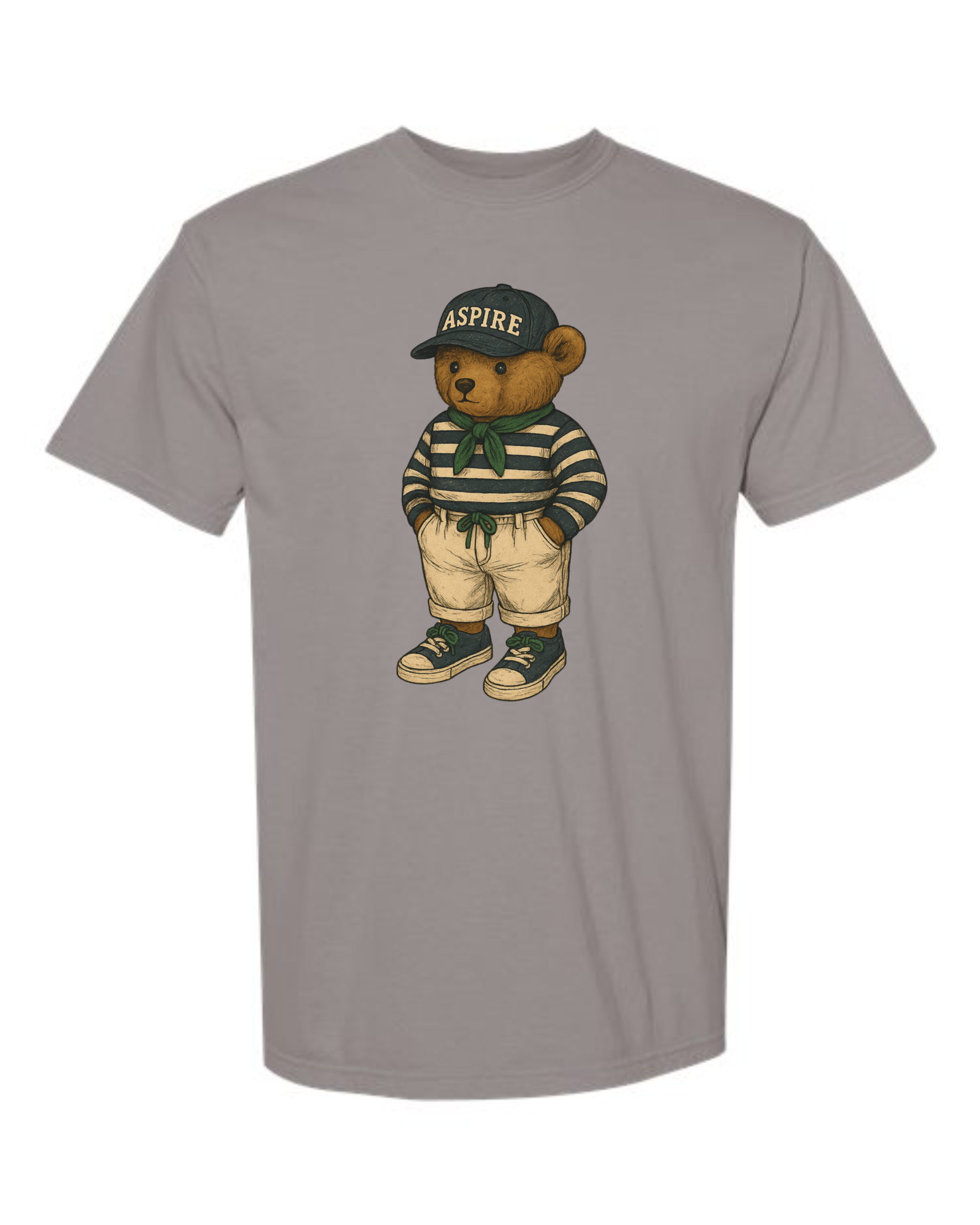 Aspire Bear Shirts HEATHER