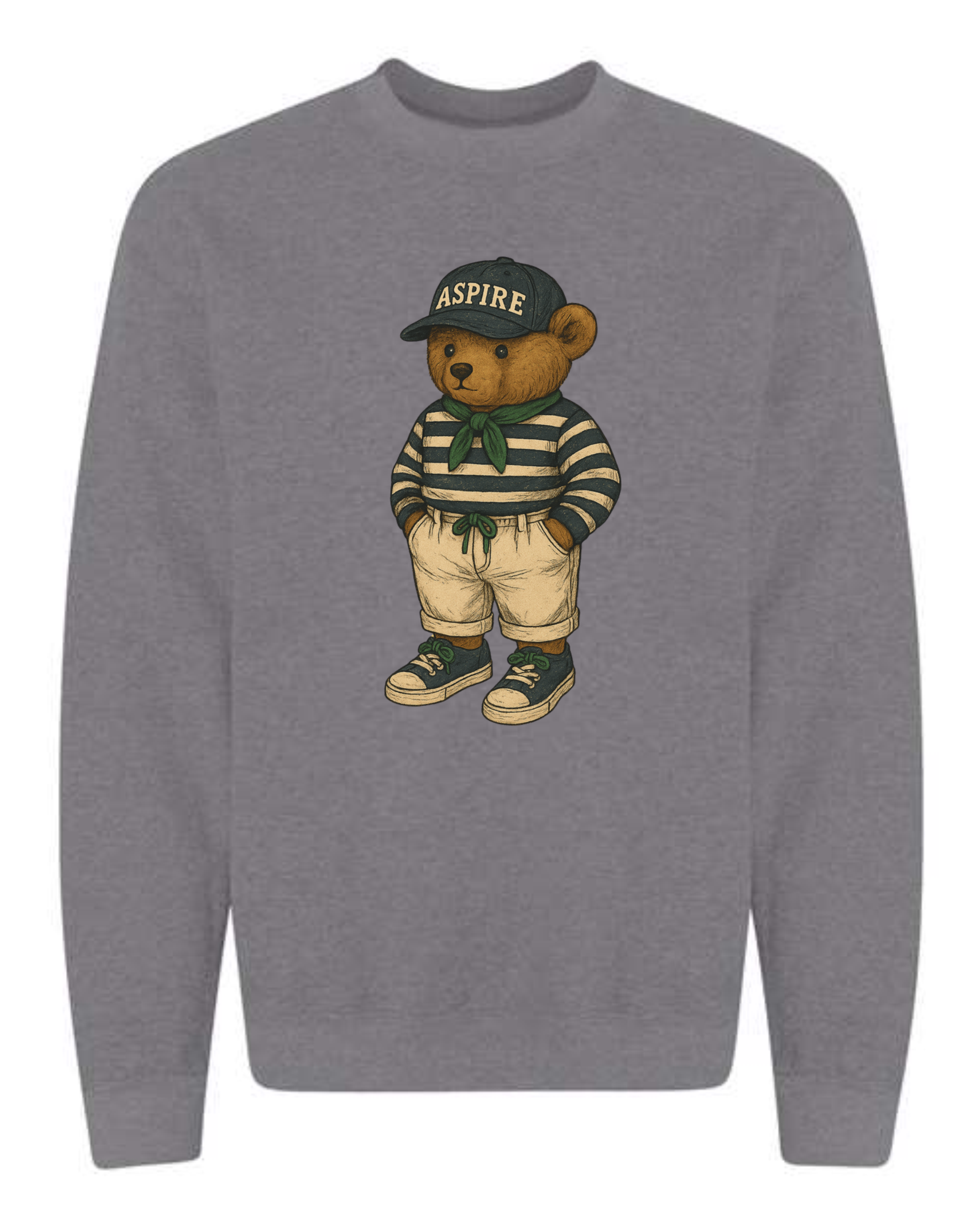 Aspire Bear Shirts HEATHER