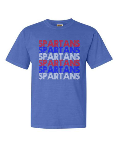 Blue Spartan Echo CC T-Shirt