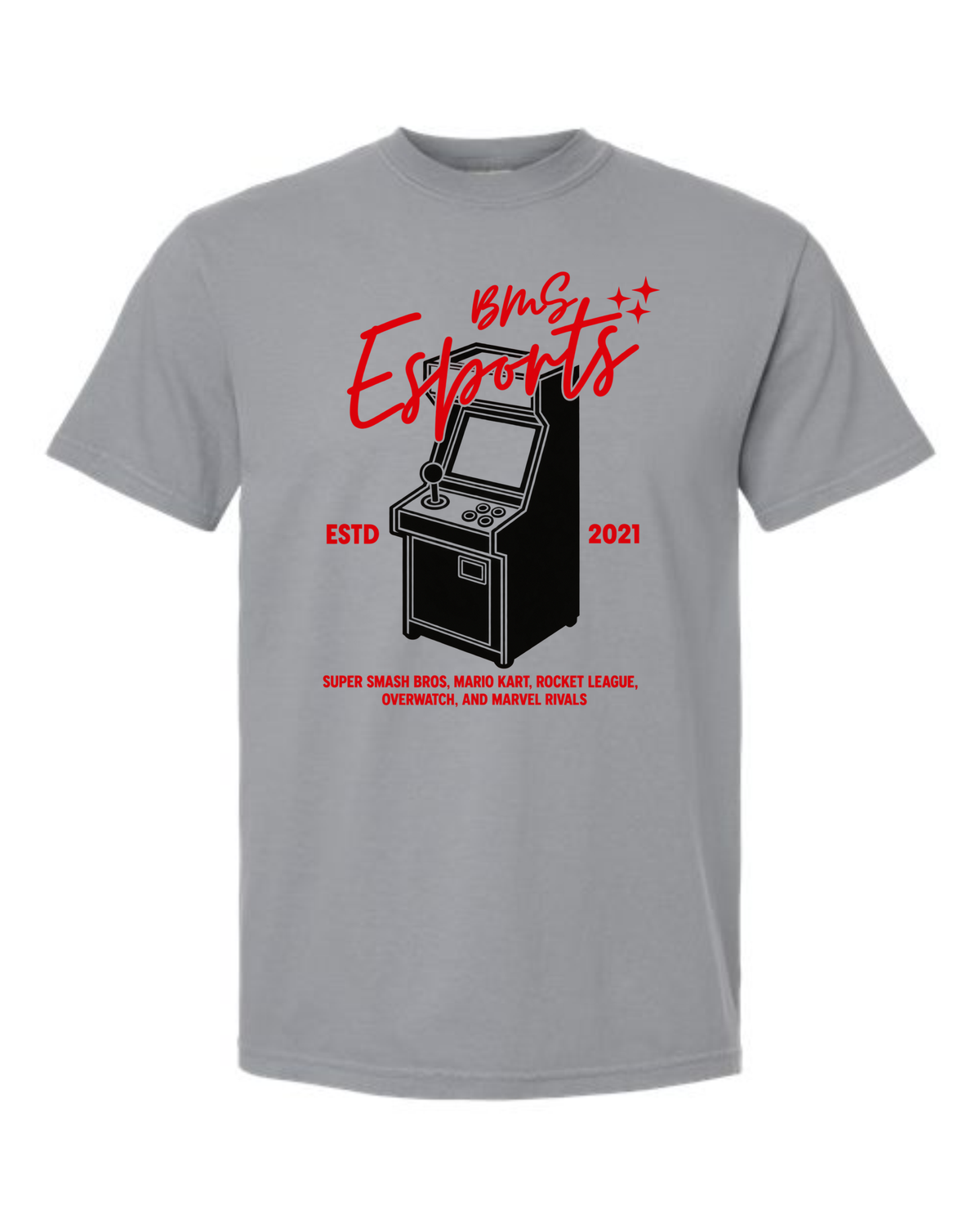 Bixby Esports Arcade Comfort Colors GREY