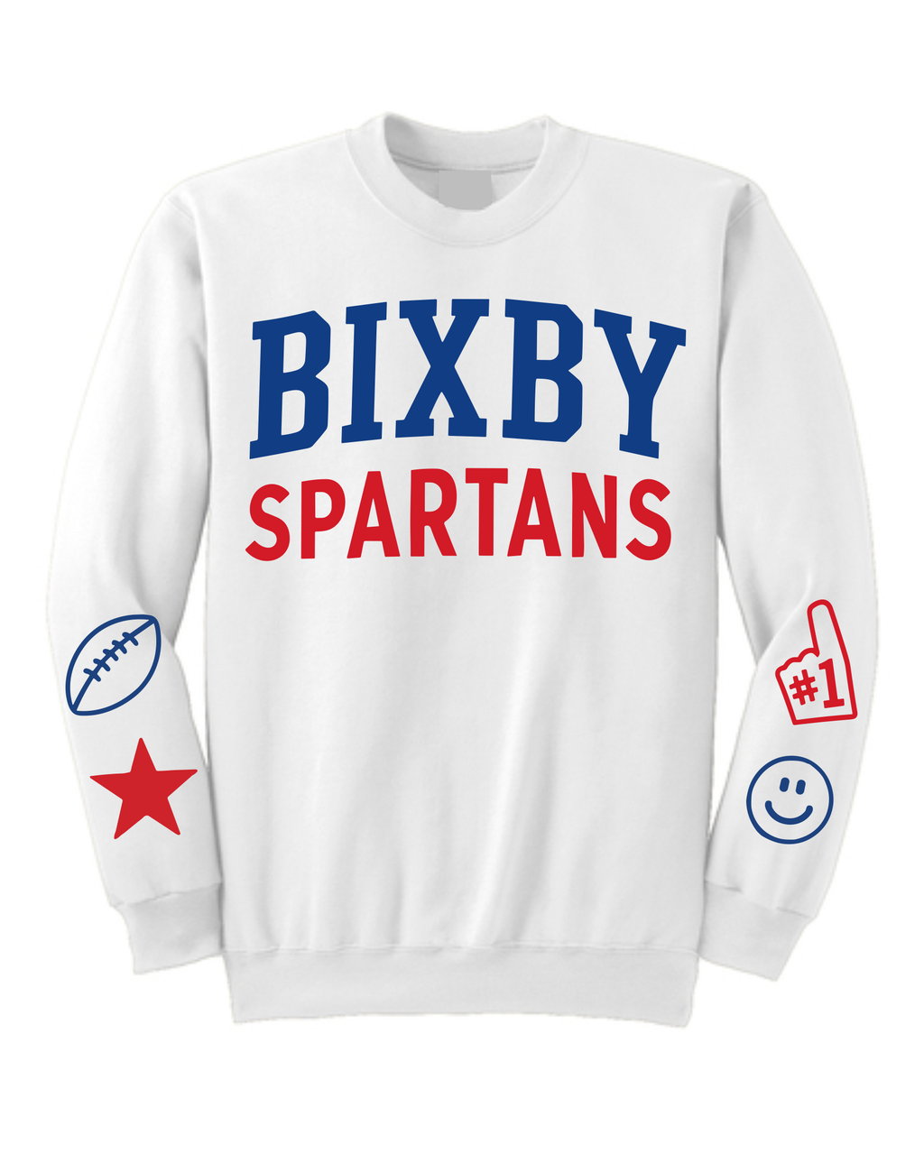 Bixby Football Sleeve Sweatshirts