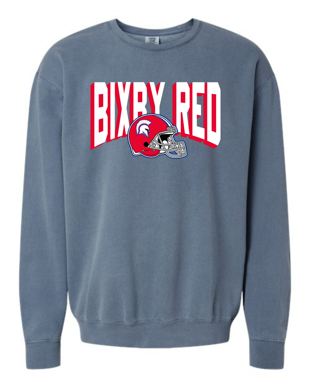Bixby Red Helmet Sweatshirts BLUE