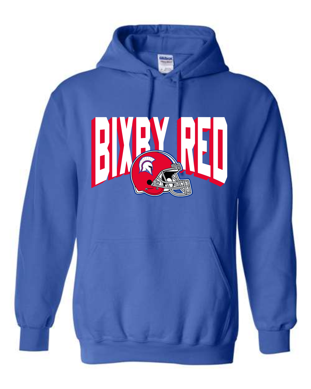 Bixby Red Helmet Sweatshirts BLUE