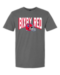 Bixby Red Helmet T-Shirts GREY