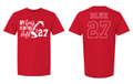 Bixby Red Customized Heart on the Field Shirts RED