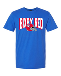 Bixby Red Helmet T-Shirts BLUE