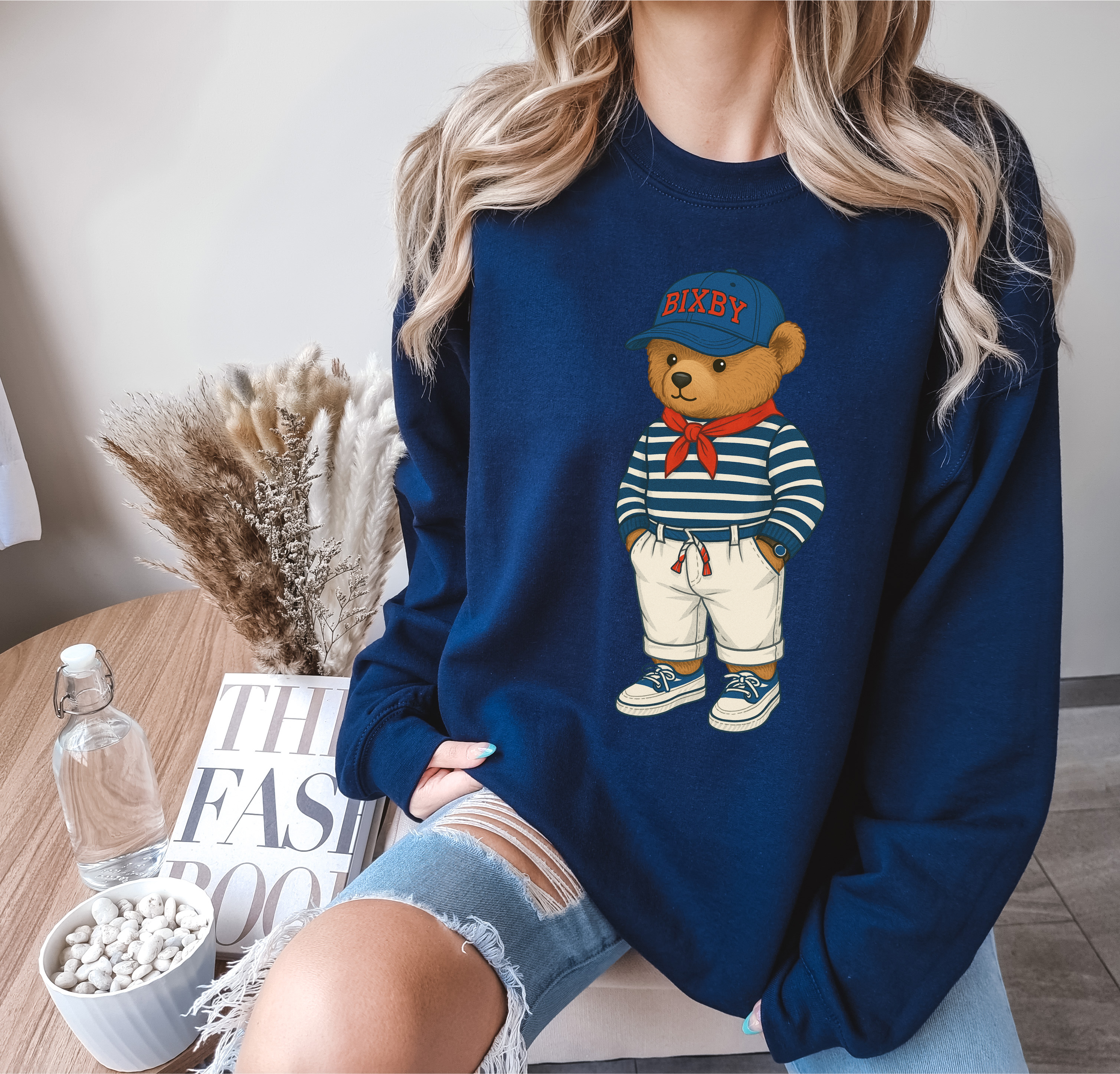 fas fa-gear FHG Bixby Bear Crewneck