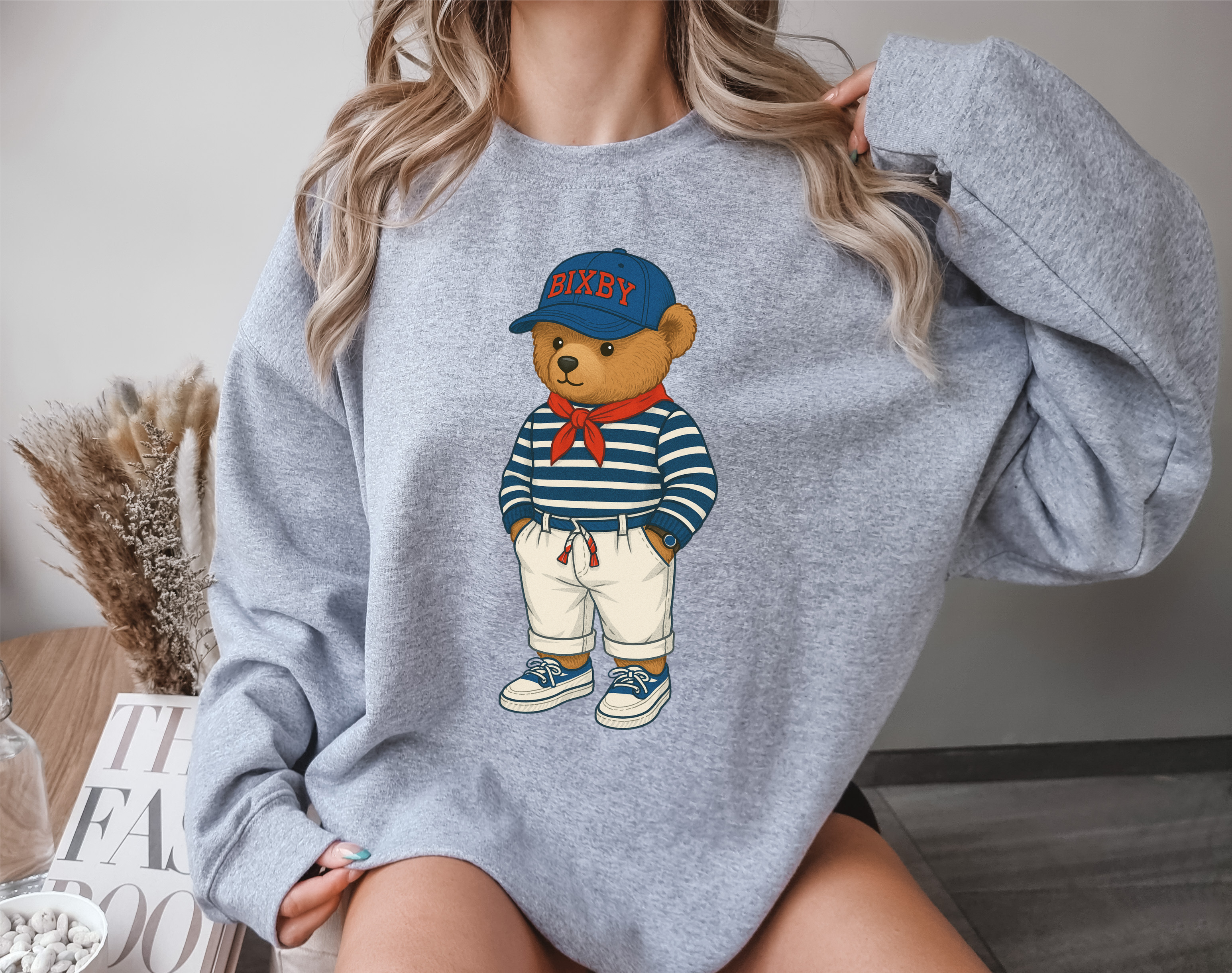 FHG Bixby Bear: GREY Shirts