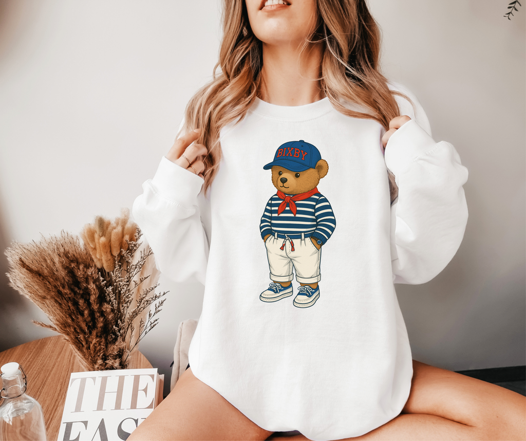 Bixby Bear: WHITE Shirts