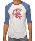 Spartan Head Stars Raglan
