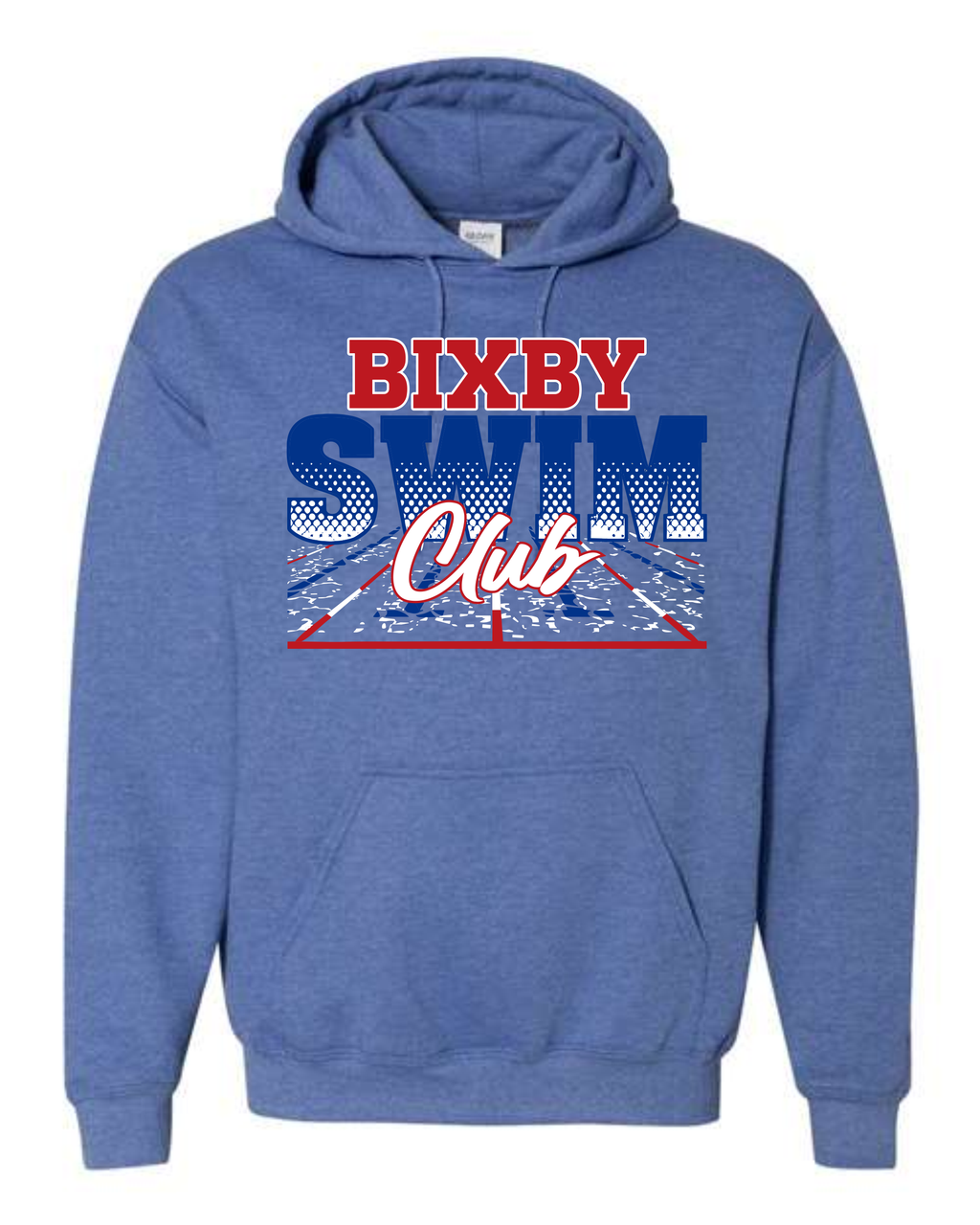 Bixby Swim Club Team Hoodies