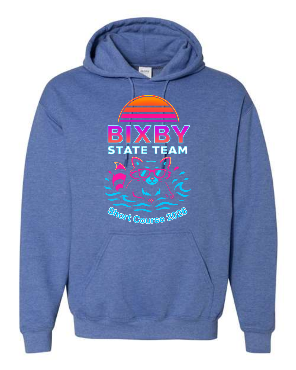 Bixby Swim Short Course Sweatshirts