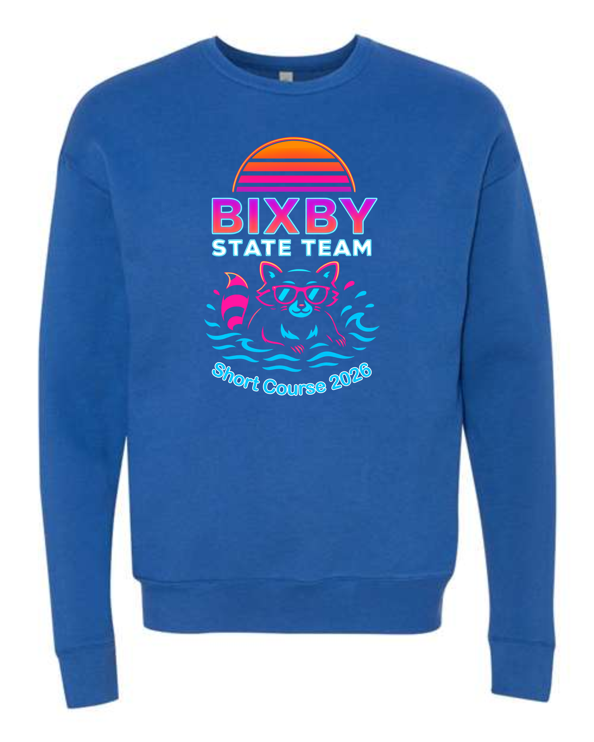 Bixby Swim Short Course Sweatshirts