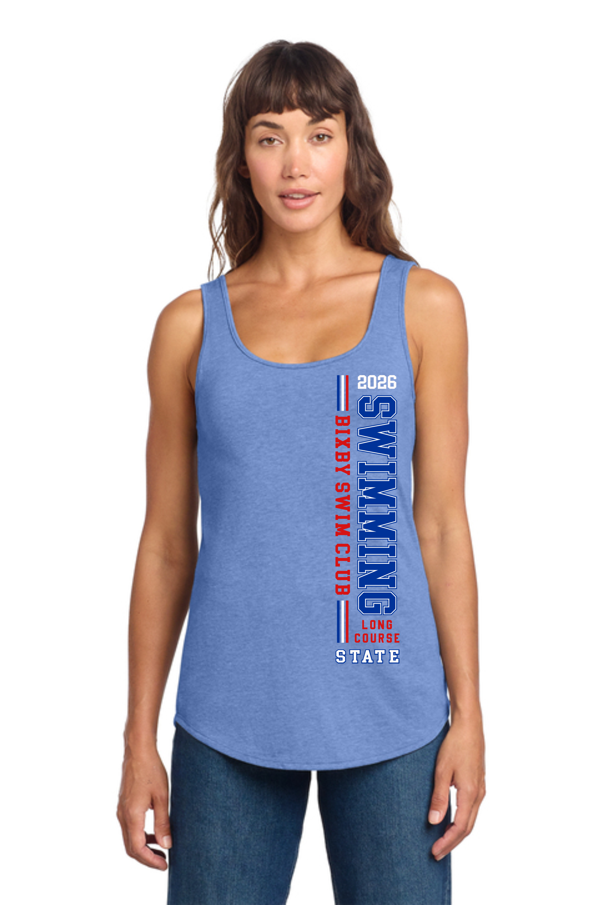 Bixby Swim Long Course State Women's Tank