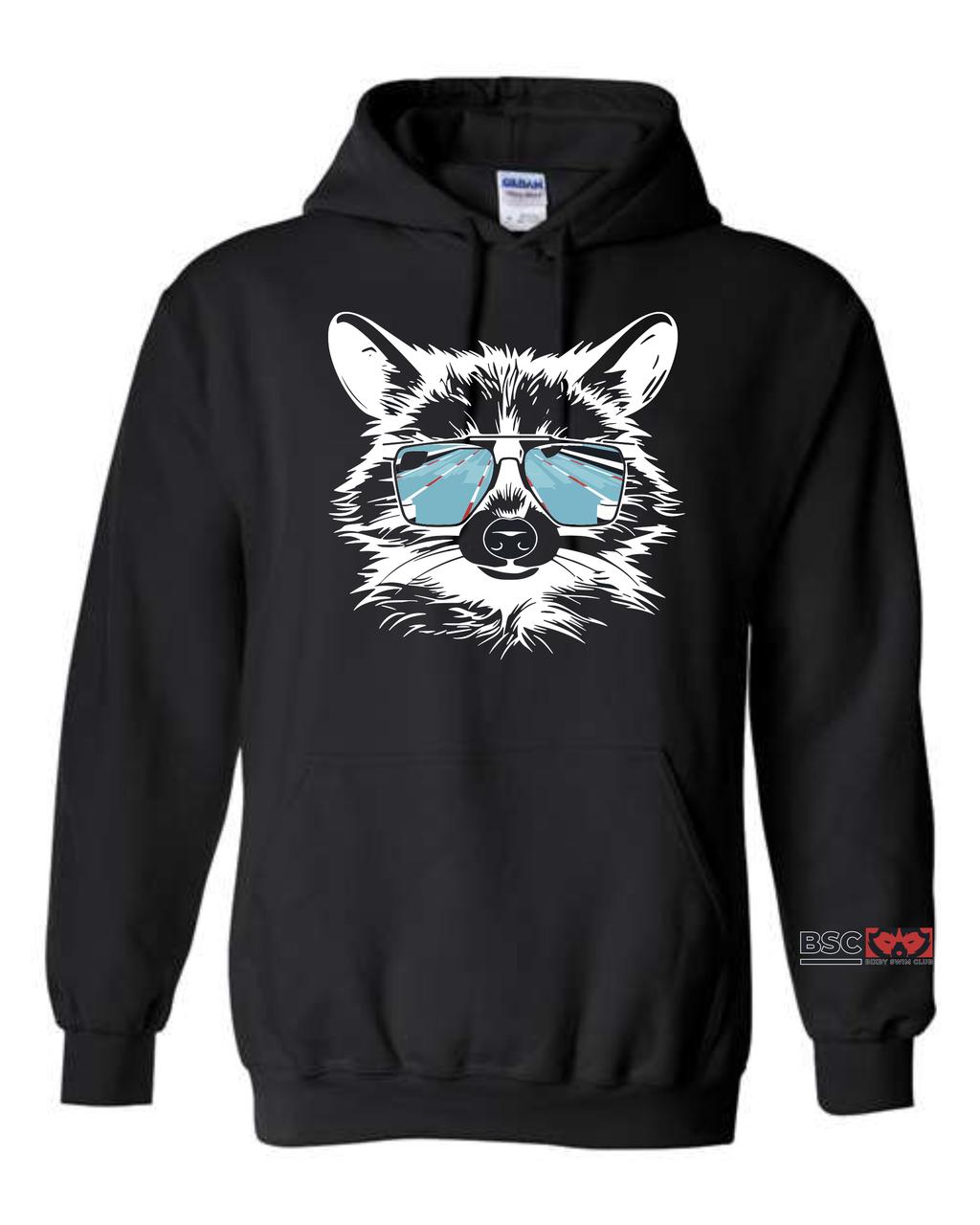 Bixby Swim 2024 Raccoon Sweatshirts BLACK
