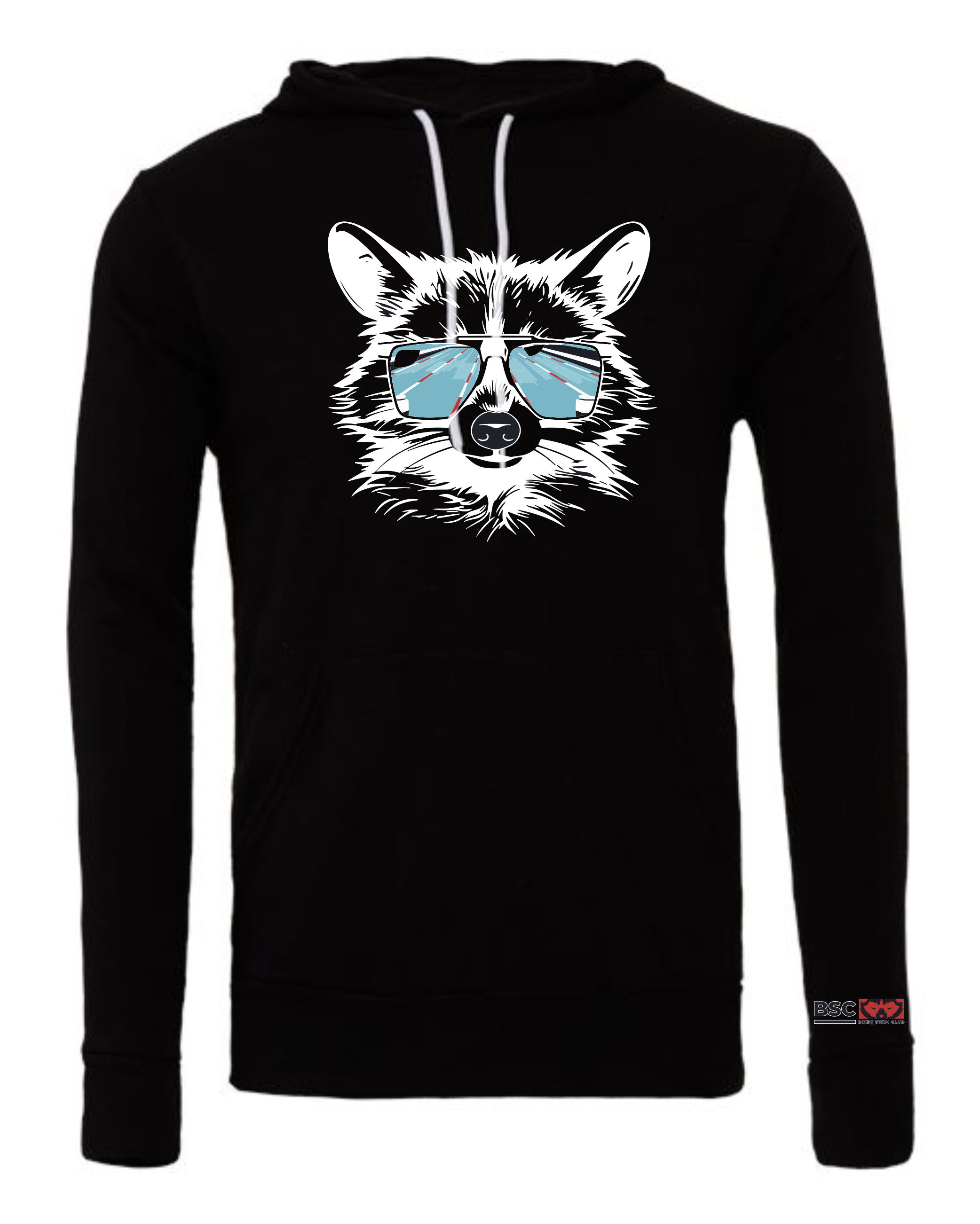 Bixby Swim 2024 Raccoon Sweatshirts BLACK