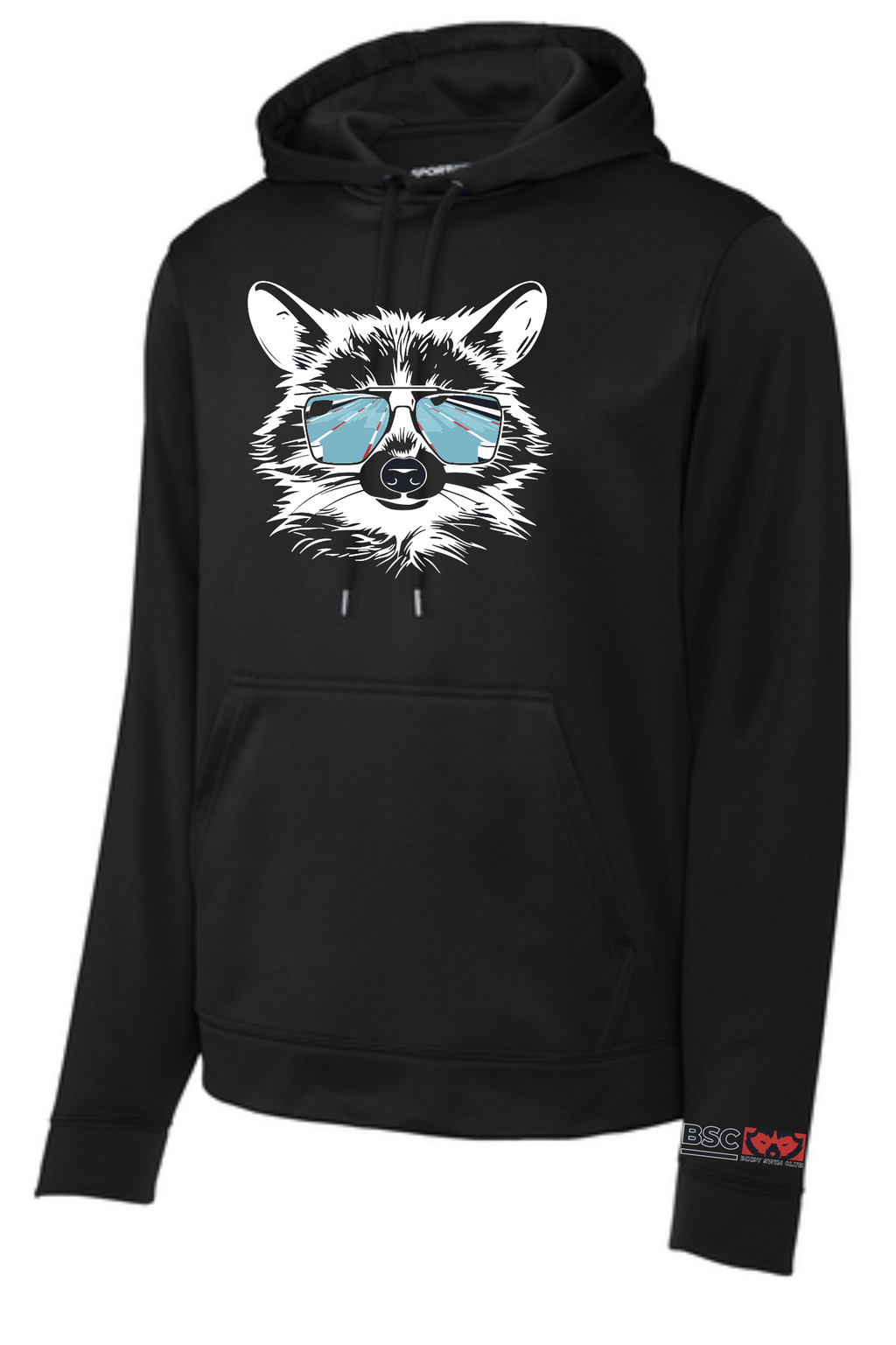 Bixby Swim 2024 Raccoon Sweatshirts BLACK