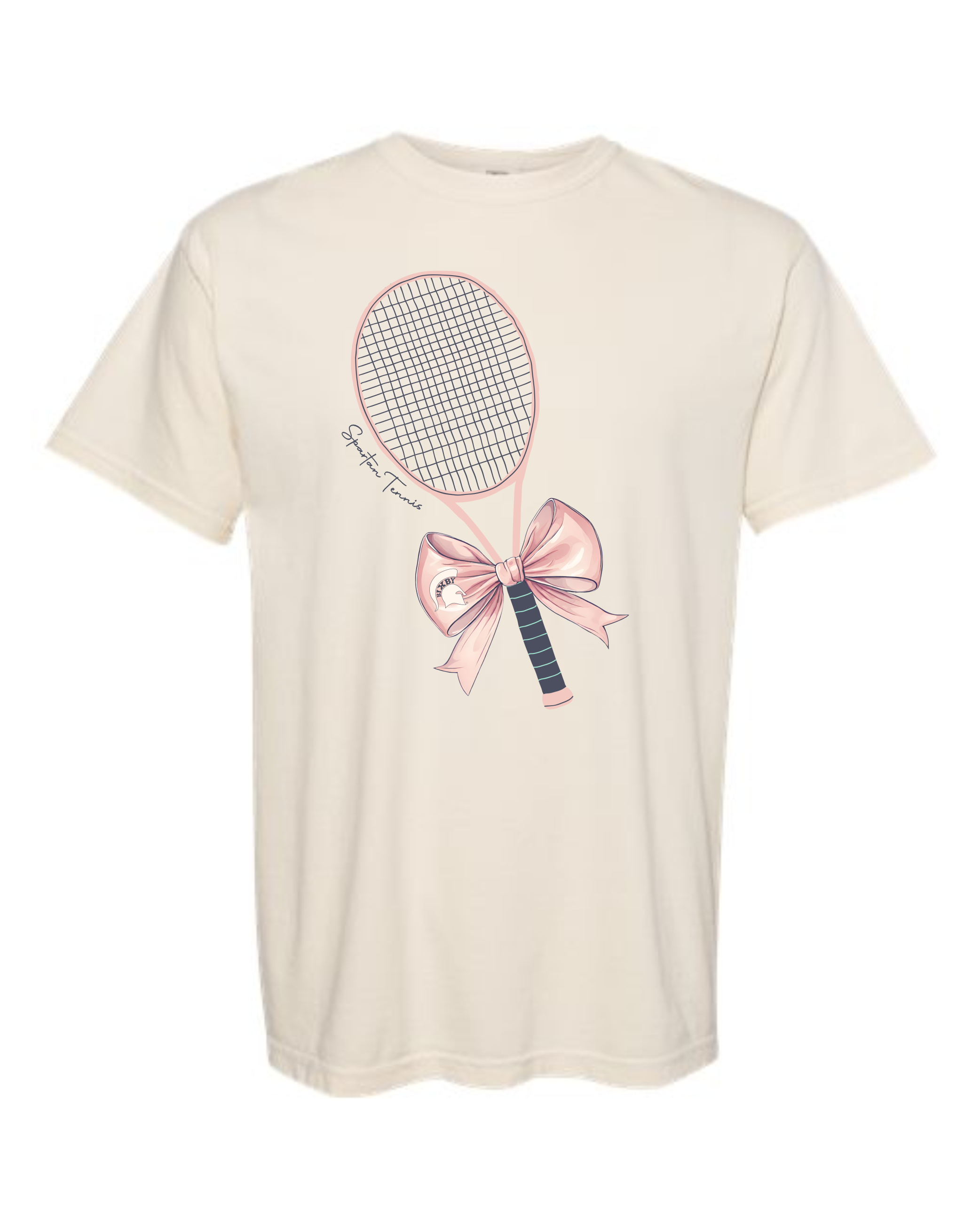 Bixby Bow Tennis Comfort Colors T-Shirt