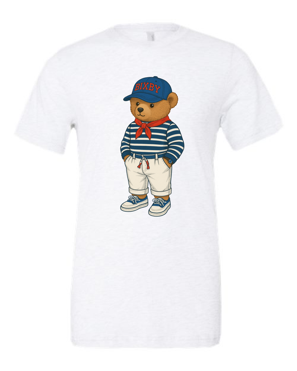 Bixby Bear: WHITE Shirts