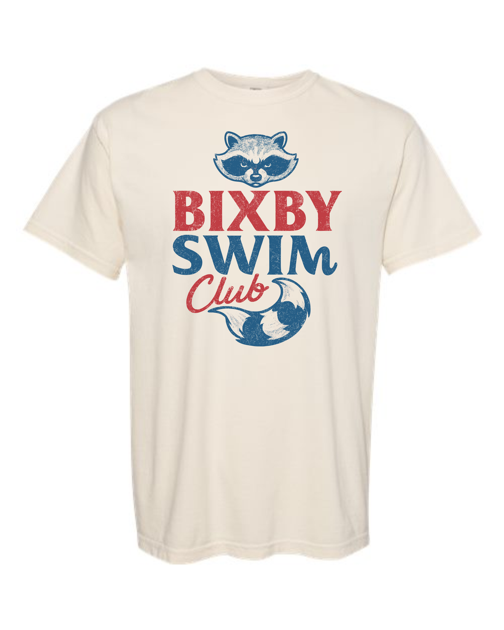 Bixby Swim Club Ivory T-Shirts