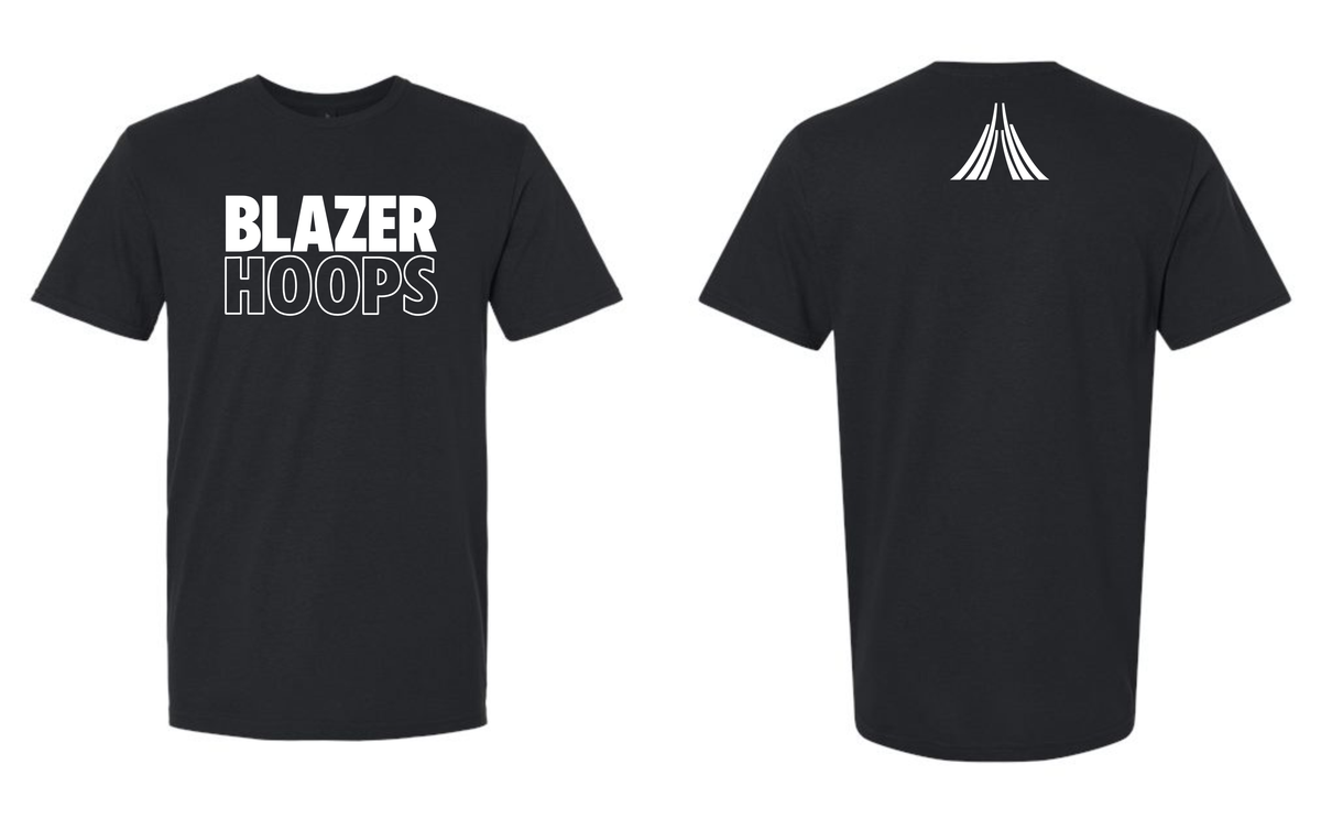 Blazers Hoops Outline Shirts