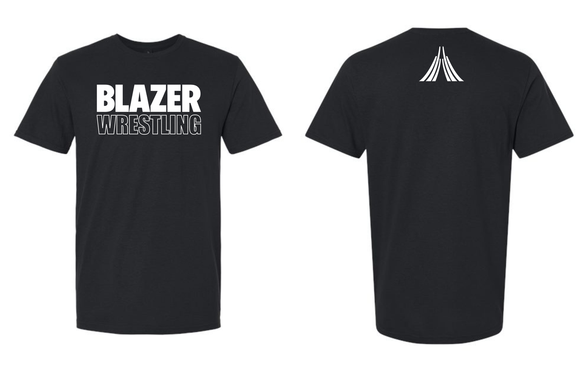 Blazers Wrestling Outline Shirts