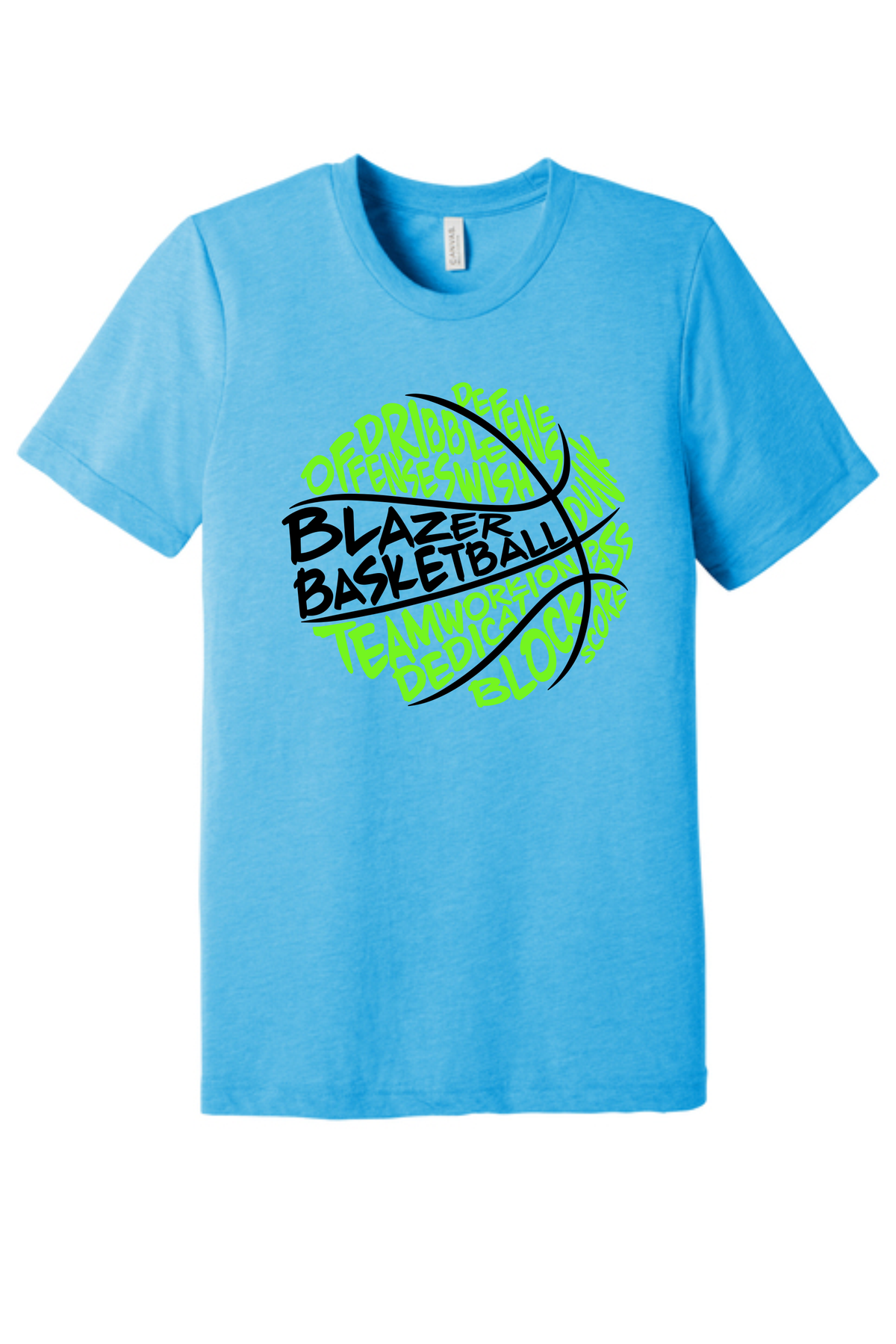 Blazers Basketball Print Shirts